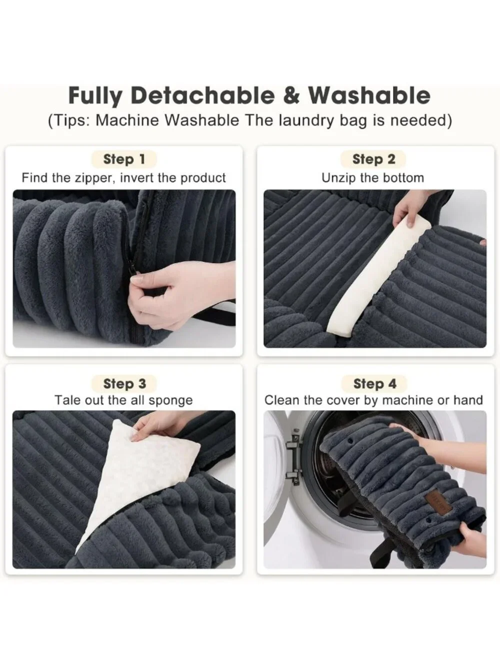 Cozy Dog Car Seat for Small/Medium Dogs, Washable Cover, Travel Bed & Safety